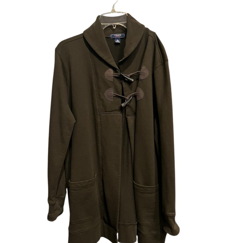 Women's Olive Green Sweatshirt Jacket